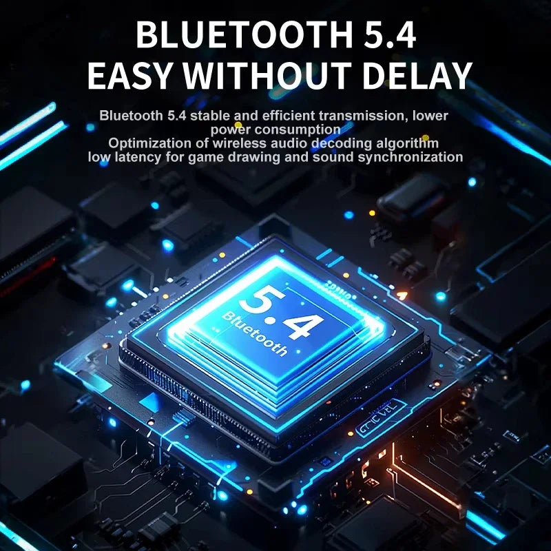 XIAOMI A18 Pro Drahtlose Bluetooth 5.3-Kopfhörer Touchscreen-Steuerung Wasserdichte Kopfhörer mit Mikrofon HiFi-Soundeffekte