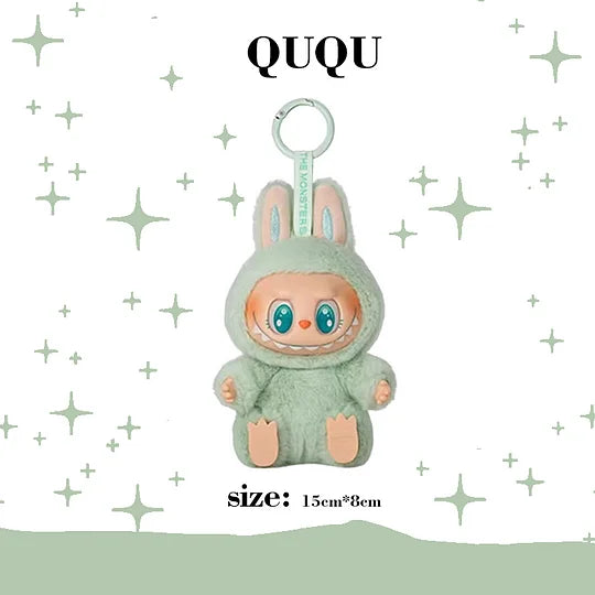 Original Popmart Labubu V1 V2 V3 The Monsters Macaron Have A Seat Big Into Energy Series Blind Box Vinyl Plush Doll Pendant
