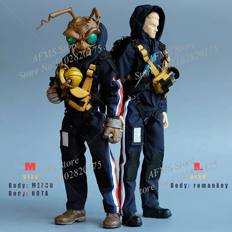 KAI LAB 1/12 Scale Collectible Figure Jumpsuits Chest Bag Backpack Death Stranded Courier Work Clothes Fit 6" Action Figure Doll