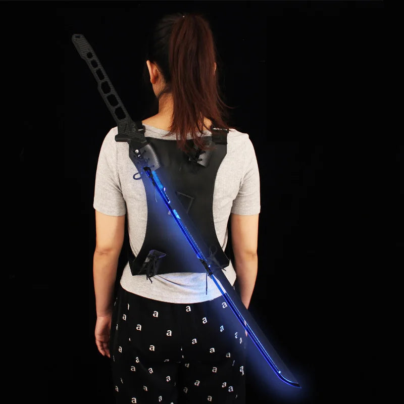108cm/42.52in Cyberpunk Lightsaber Ghost Walker GRAY RAVEN Sirius Toy Katana Cosplay Display With Strap Game Peripheral Boy Gift
