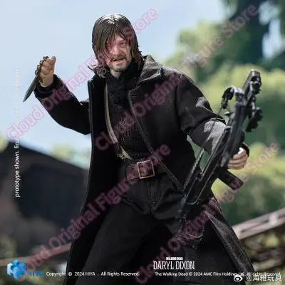 In Stock 100% Original HIYA 1/12 The Walking Dead Daryl Dixon Exquisite Super Series Anime Action Collection Figures Model Toys