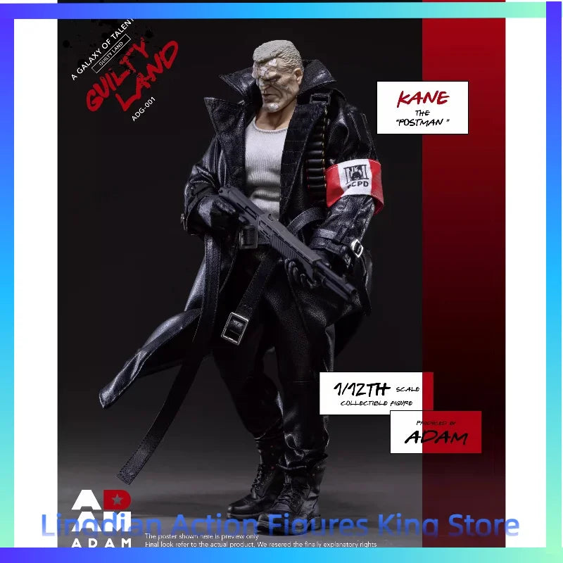 In Stock MUFF ADAM ADG-001 The City of Evil Marv Postman Kane 1/12 Animation Character Model Action Figure Toy Collection Gift