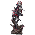 Arknights Anime Figure W Sarkaz Mercenary Figures Armed Beautiful Girl Statue Model Collection Desktop Decoration Toys Gift