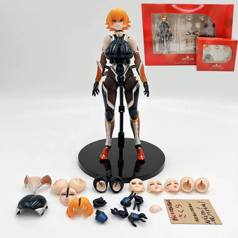 Taimanin RPGX Ingrid Beach Empress Anime Figure SECOND AXE Yukikaze Mizuki/Asagi/Sakura Igawa Action Figure Model Doll Toys 32cm