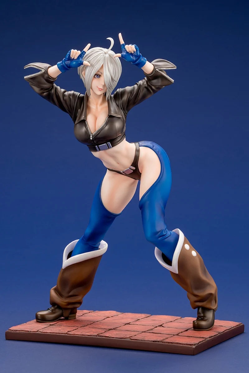 Brand New Skock Kotobukiya SNK BISHOUJO STATUE The King of Fighters 2001 Angel Anime Action Figure Model Doll Collection Toys