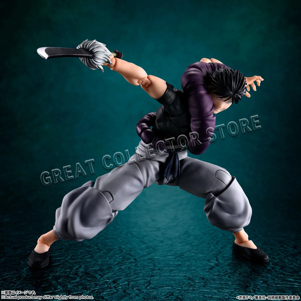 Original BANDAI Jujutsu Kaisen Anime Fushiguro Toji S.H.Figuarts Anime Figure Action Figurine Model Figuarts