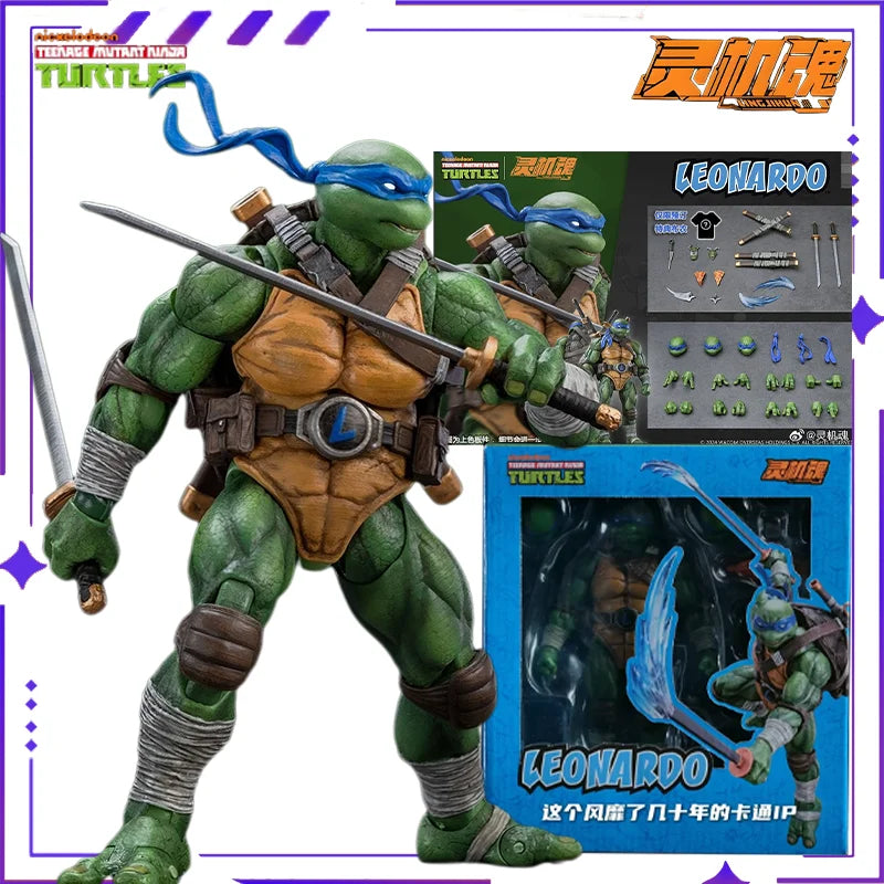 MetyToyz Original Spirit Machine Soul Limited Ninja Turtles Raphael Finished Product Mobile Model Handmade Toy Boy Gift in Stock