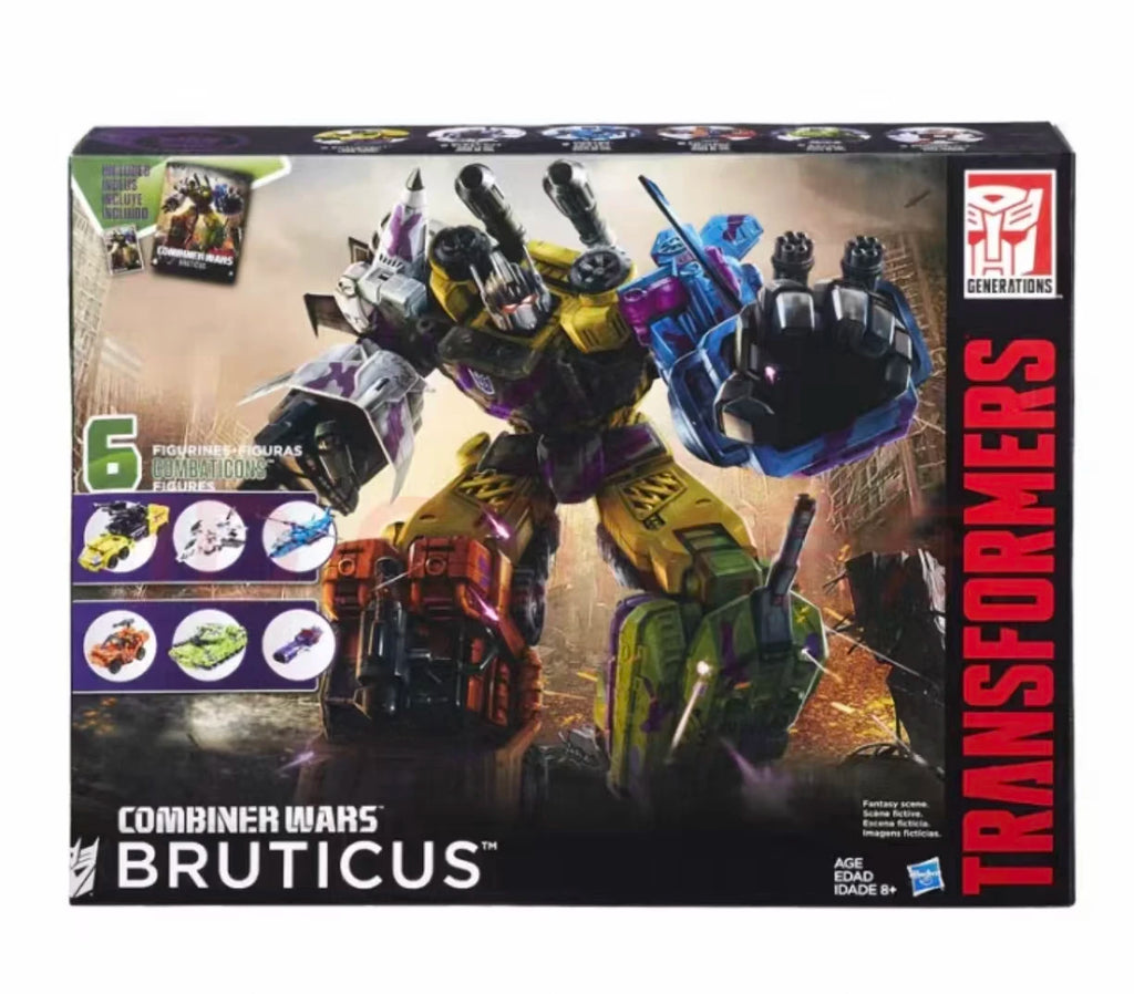 Original Hasbro GENERATIONS Transformers Toy Titan Class COMBINER WARS BRUTICUS DEVASTATOR Anime Figure Collection