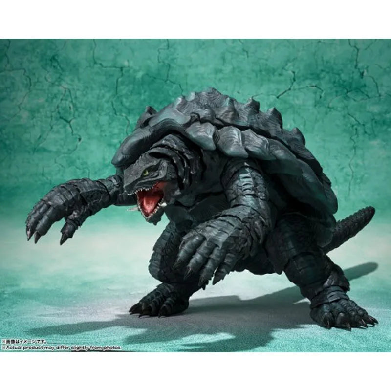 Bandai Original S.H.MonsterArts Gamera The Monster - Rebirth - Gamera Anime Action Actionable Model Toys  Model Gifts for Boys