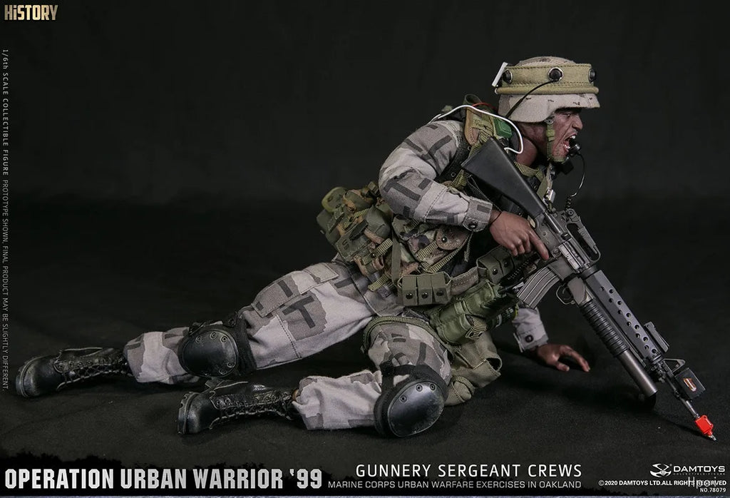 【MT】DAMTOYS NO.78080 Operation Urban Warrior ‘99 - Marine Corps Urban Warfare Exercises in Oakland “Gunnery Sergeant Crews” 1/6