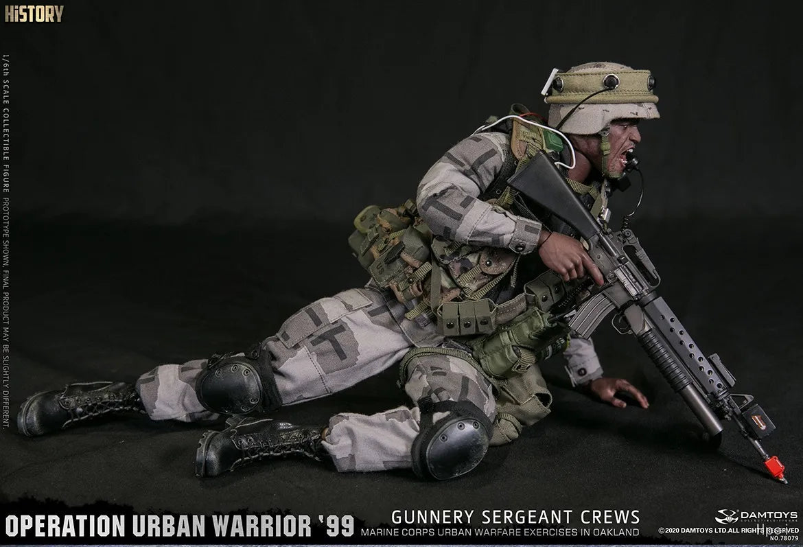 【MT】DAMTOYS NO.78080 Operation Urban Warrior ‘99 - Marine Corps Urban Warfare Exercises in Oakland “Gunnery Sergeant Crews” 1/6
