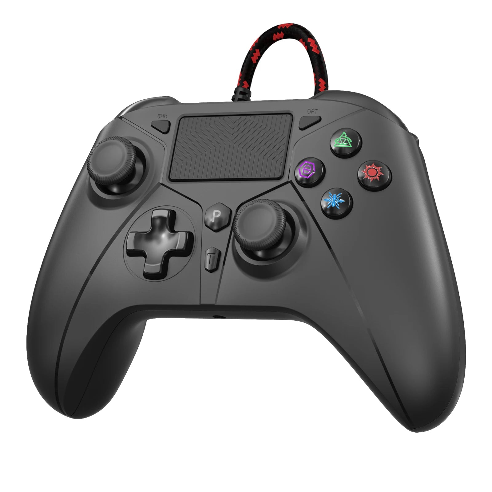 Gamepad for PS5/Pro/Slim/PC Console Controller Dual Vibration Turbo Function 2M Wired Cable Joystick Remote Game Control Rocker