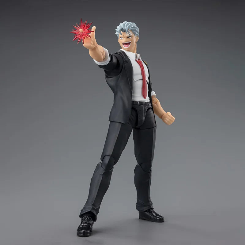 Original box Bandai SHF S.H.Figuarts  ANDY AND FUKO IZUMO action Figure Finished Model Anime Action Toy Gifts for kids In shock
