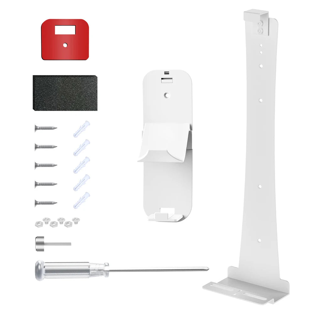 For PS5 Pro/PS5 Slim/PS5 Console Wall Mount Storage Hook Set Controller Headset Display Holder Host Wall Bracket