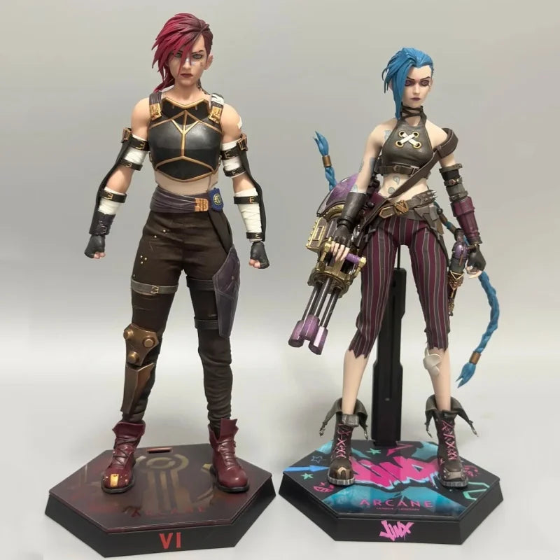 In Stock Original Hottoys Ht Tms138 1/6 Scale Vi Action Figure Arcane League Of Legends Collectible Model Toy Gift For Fans