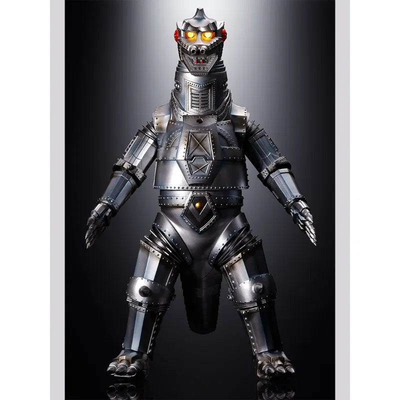 In Stock Bandai DX Super Alloy Soul Sound and Light Effect Mechagodzilla 1974 Alloy Movable Finished Action Figure Gift