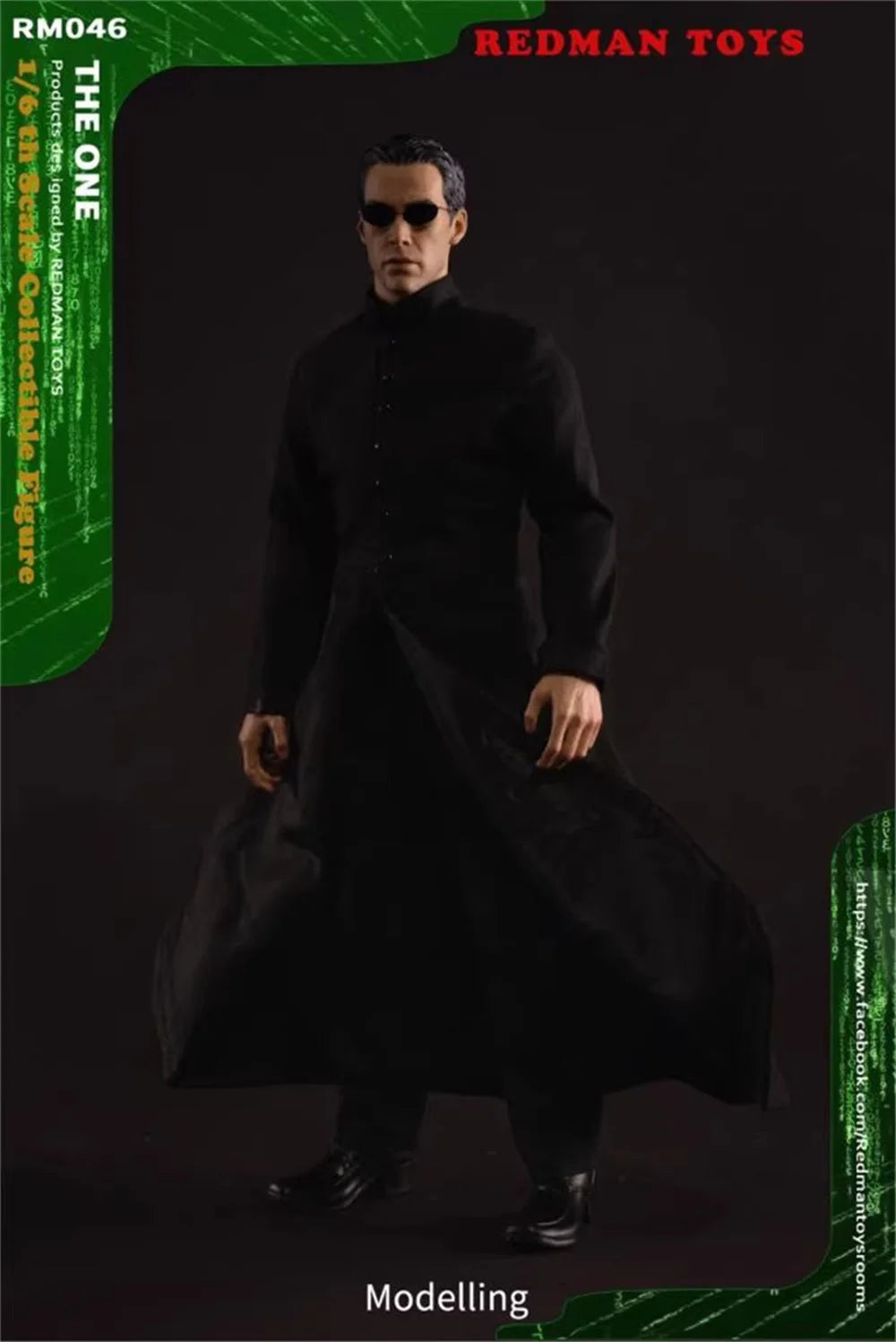Scale 1/6 Redman RM046 The Killer Neo Man Wake Up Full Set Moveable Action Figure About 12" Doll Gift For Fans Collect