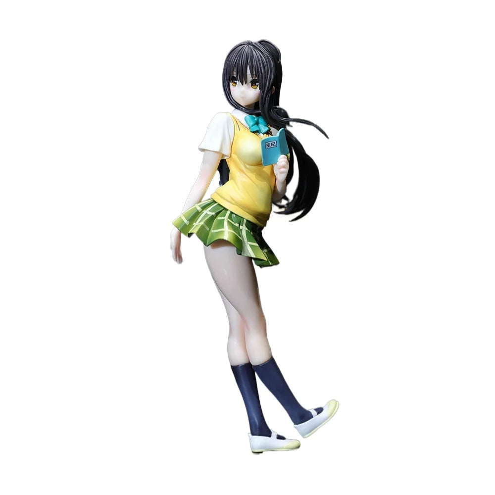 23.5cm Kotegawa Yui Anime Figure Kawaii Girl Figurine Model Doll Collect Desktop Decor Chassis Ornament Toys Otaku Surprise Gift