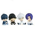 4pcs/set BLUE LOCK Anime Figures Doll Isagi Yoichi Nagi Seishiro Bachira Meguru Mikage Reo Action Figure Model Toys for Children