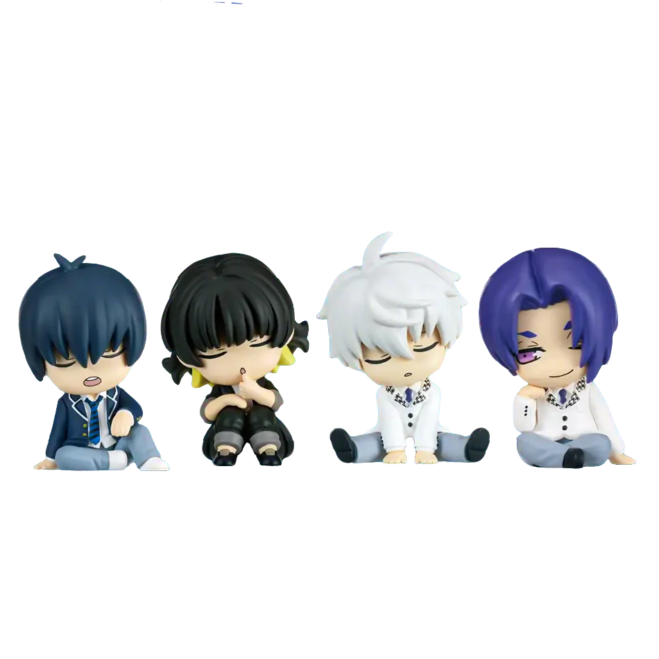 4pcs/set BLUE LOCK Anime Figures Doll Isagi Yoichi Nagi Seishiro Bachira Meguru Mikage Reo Action Figure Model Toys for Children