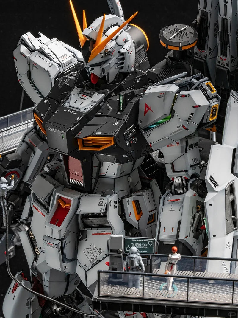 【IN STOCK】Daban 1/60 PG RX-93 V Metal Structure Action Figures Equipped With Floating Cannon Assembly Model Collect Kid Toys
