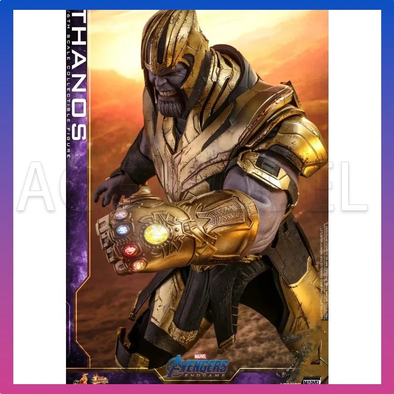 Original Hot Toys Thanos Action Figure 1/6 The Avengers 4 HT Thanos 3.0 MMS529 Anime Figure Endgame Model Toy Collection Gift