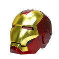 Iron Man Animationsfigur Helm Jarvis 1:1 Sammlungsstufe Mk5 Helm Intelligente Sprachsteuerung zum Öffnen und Schließen des Helms