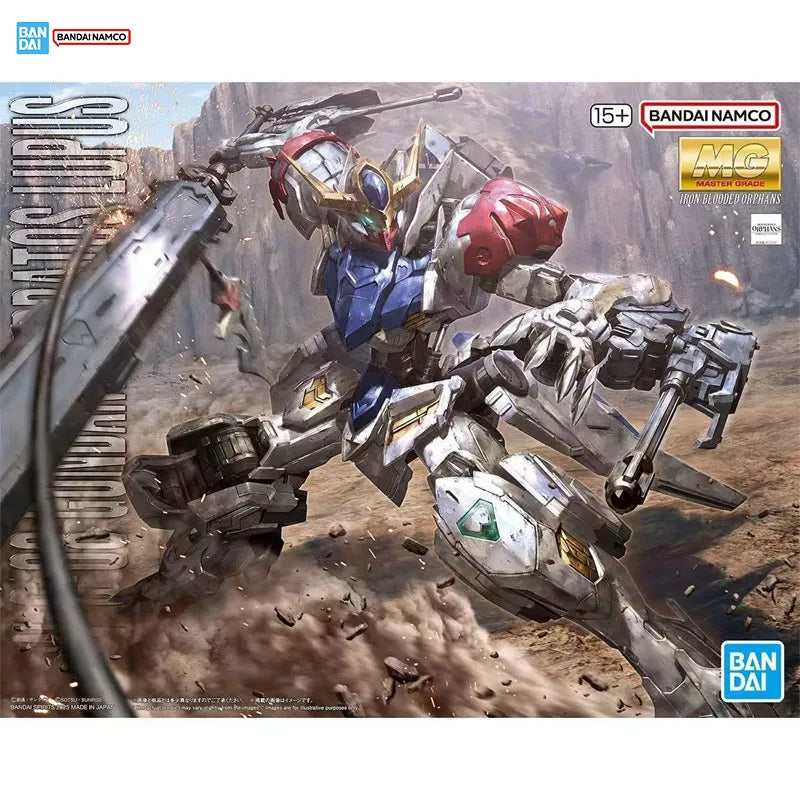 In Stock Genuine Bandai Gundam Model Kit MG 1/100 Gundam Barbatos Lupus Anime Action Figure Collection Assembly Model Toys Gifts
