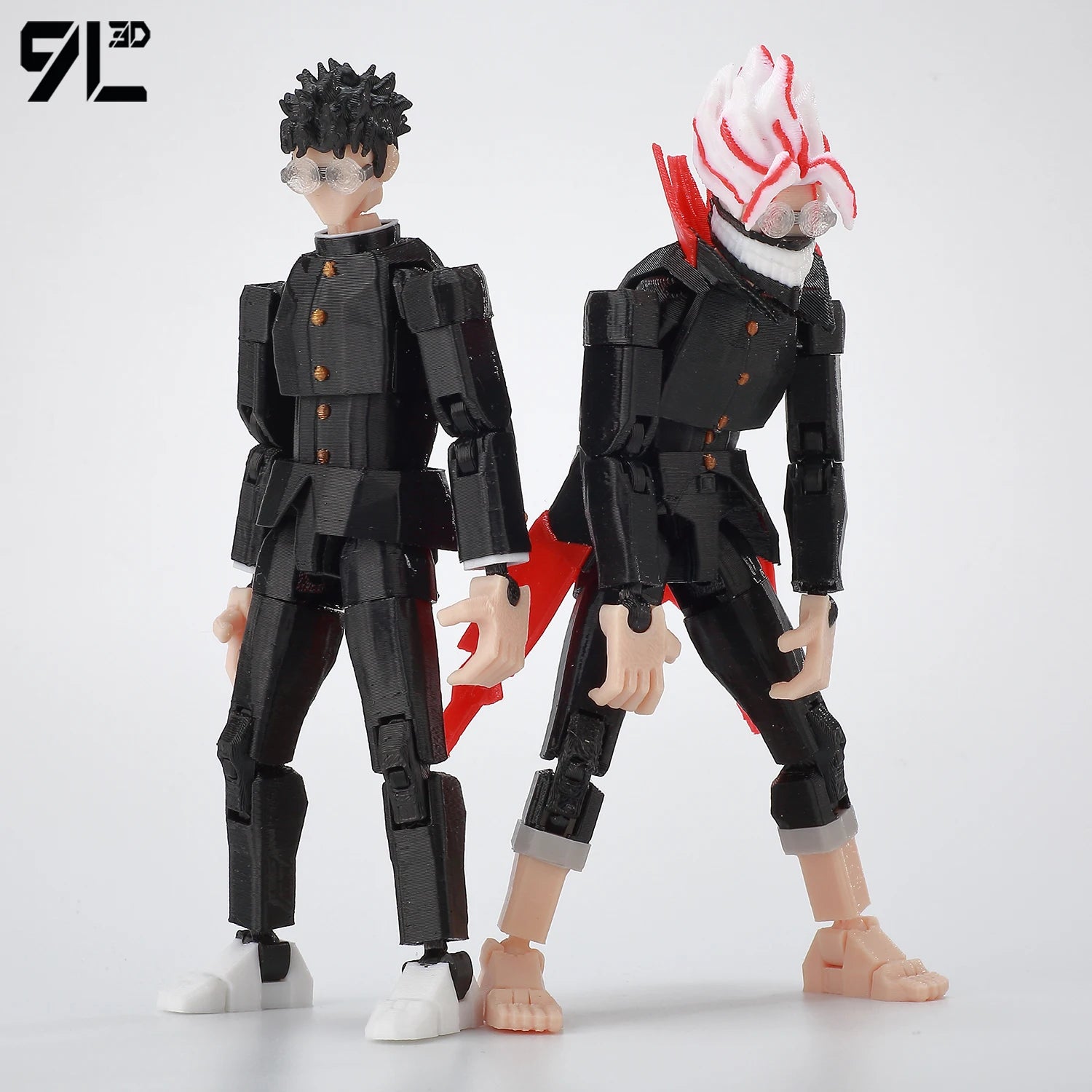 9L3D Lucky13 Dummy13 Stop-Motion-Animationsmodell, 3D-gedruckte, bewegliche Figur für Creative Dandadan T13 Limited Edition-Figur