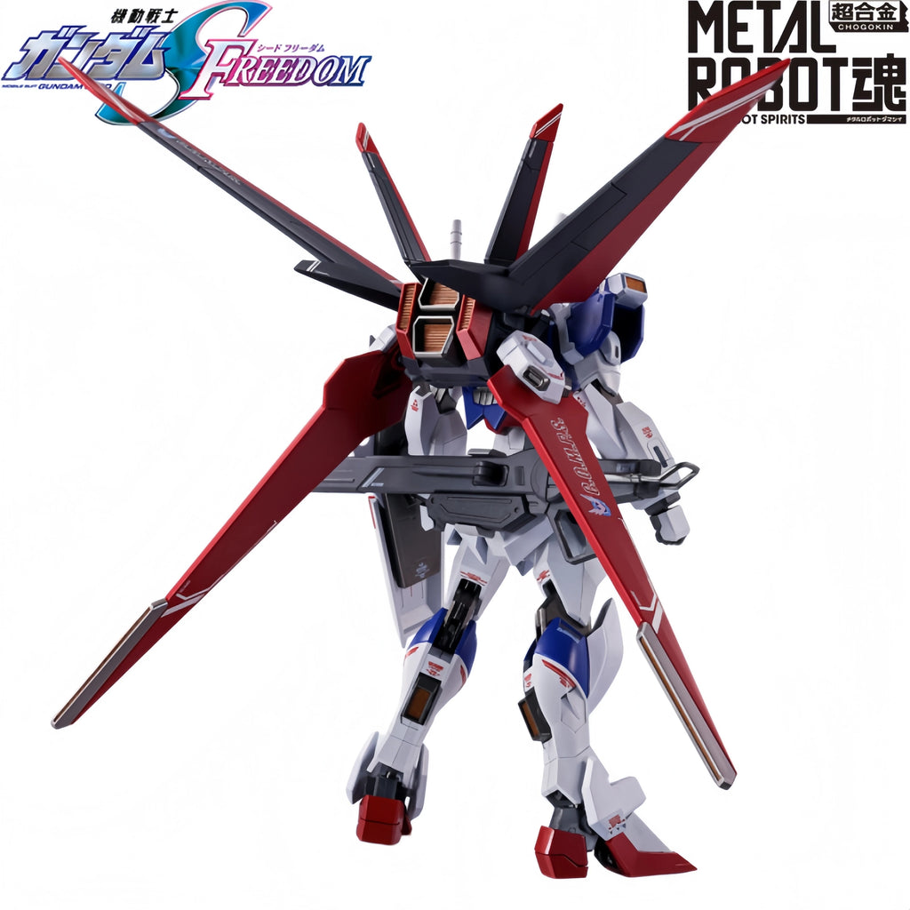 Original Bandai Metal Robot Spirits ZGMF-56E2/α Force Impulse Gundam Spec II Die-cast Action Figure Collectible Model In Stock