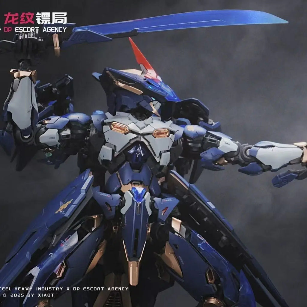 In Stock XIAOT LING YAO Assembly Model Kit 1/100 DP-H01 Dragon Mark Agency Instruction Manual Action Figure Robot ABS Toy