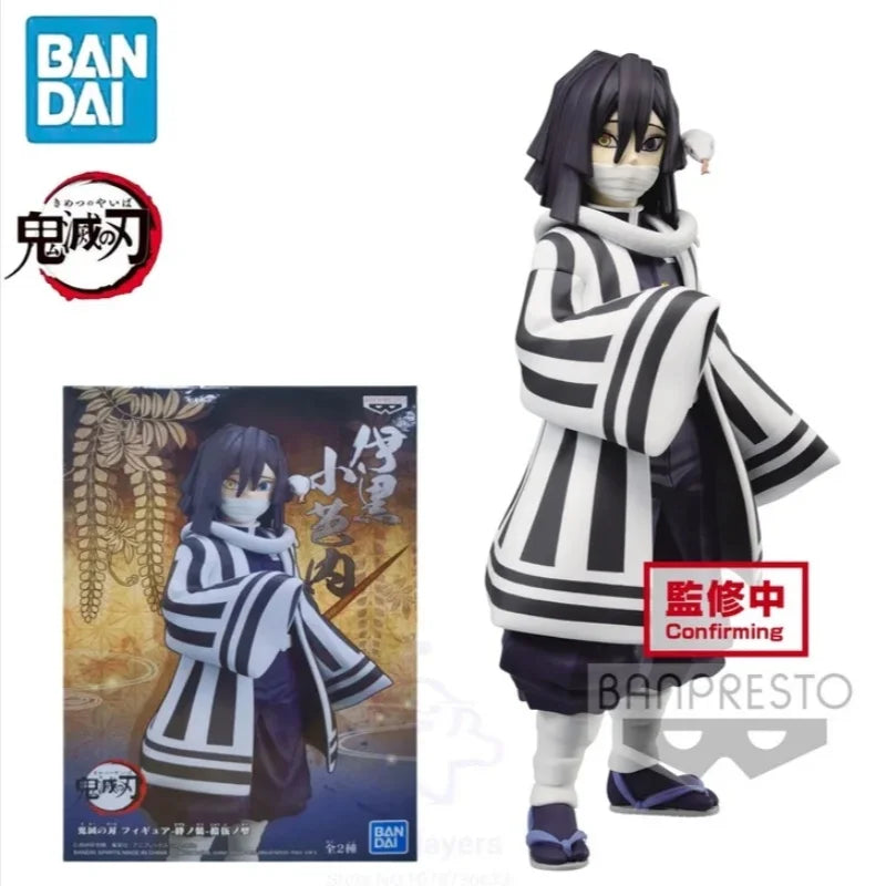 Bandai Original Kimetsu No Yaiba Anime Figure Vol.15 Iguro Obanai Action Figure Collectible Model Ornaments Toys Birthday Gifts