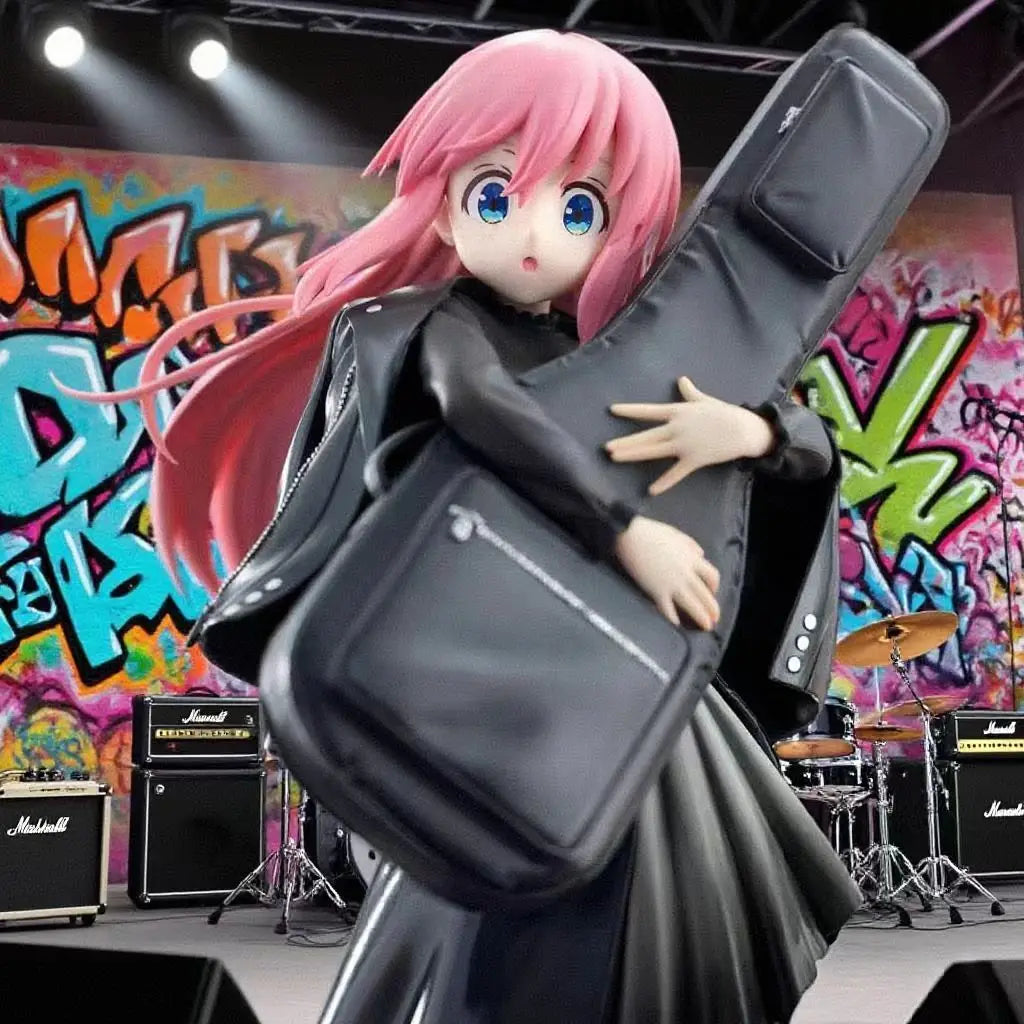 20cm Anime Bocchi The Rock Gotoh Hitori Kita Ikuyo Hug The Qin Action Figure Collectible  Model Toy Ornament Gift Children Girl