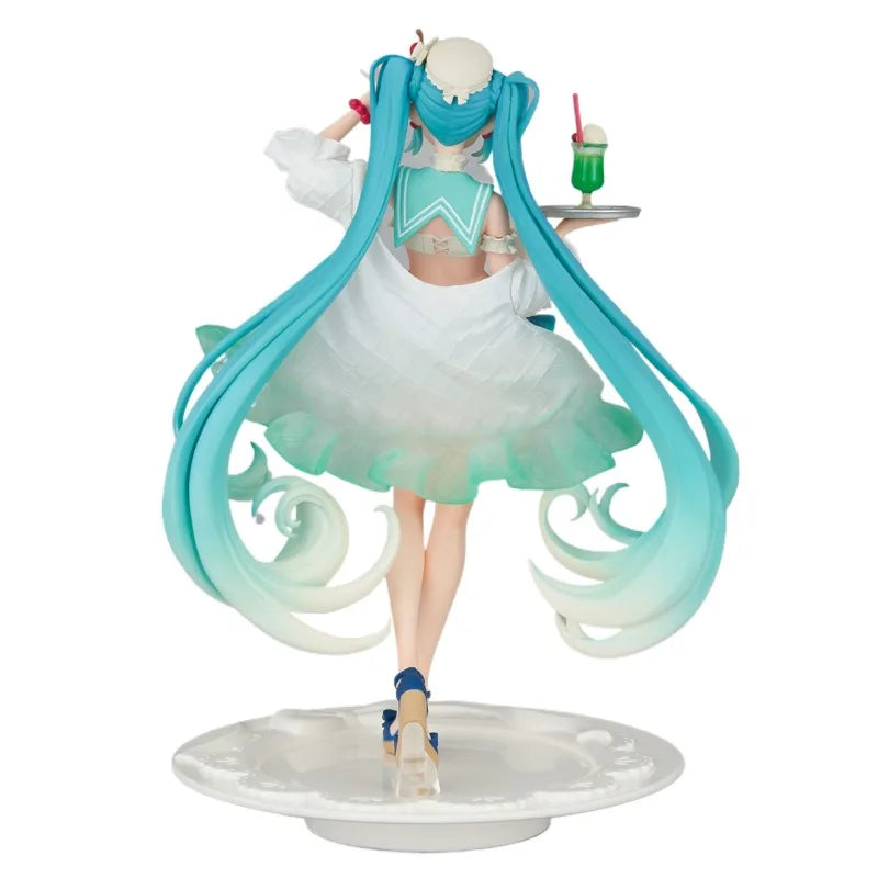 In Stock Genuine FuRyu Piapro Characters Hatsune Miku Exc∞d Creative Sweet Sweets Melon Soda Float Anime Figure Garage Kit
