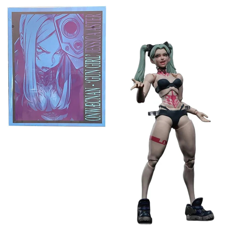 1/12 Romankey X COWL GUN GIRL Jessica Aster Repair ver. Action Figure Toys For Boys /Girls /Kids /Christmas Gift Model Ornaments