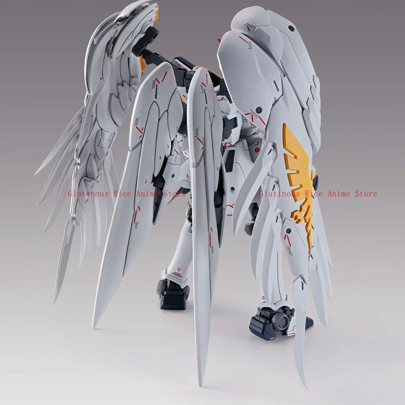 Bandai MG 1/100 pb limit GUNDAM OZ-00MS TALLGEESE FLUEGEL EW model Kit Anime Action Fighter assembly model toy gift for kids