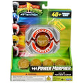 Original Mighty Morphin Power Rangers Re-Ignition Power Morpher with 5 Power Coins Kids Roleplay Boy Toys Lights Over 40+ Sounds
