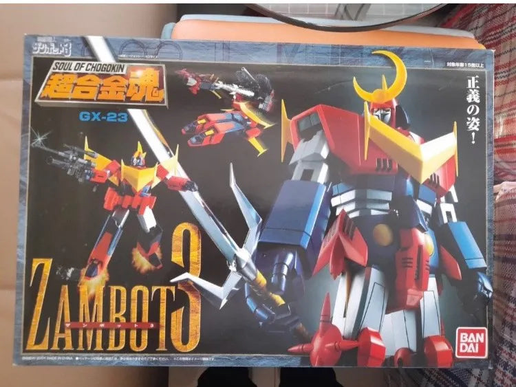 Soul OF Chogokin GX-23 ZAMBOT 3 Alloy Action Figure Toy Model 26cm