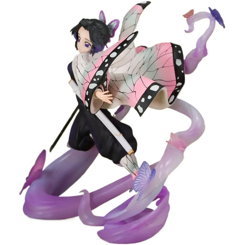 В наличност Оригинална фигурка Bandai Figuarts Zero Demon Slayer Kochou Shinobu, аниме модел, играчка, подарък