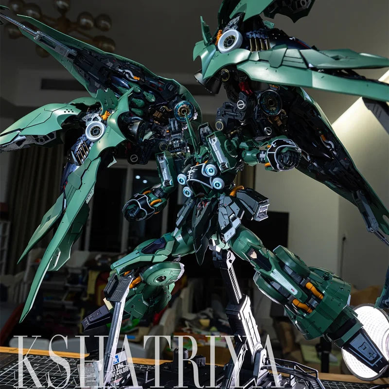 1/100 Scale Plastic Model Kit Plastic Model Kit Solomon Axis Model Toys Kshatriya "Big Green Pepper" Wings Of Osiris Mecha
