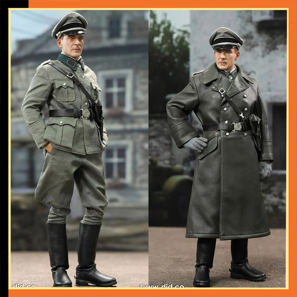 DID D80178 1/6 Scale Male Soldier German Second Lieutenant Full Set Collectible 12inch Action Figure Model Doll Toys