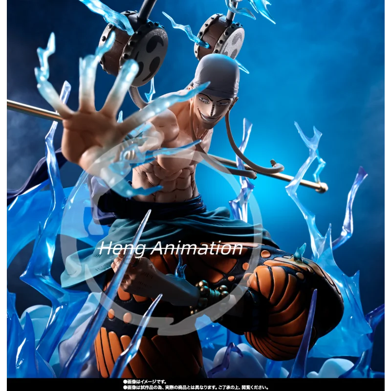 Bandai Soul Limit FZ Super Battle One Piece Enel 60 Million V Thunder Dragon Figure Collectible Display Piece