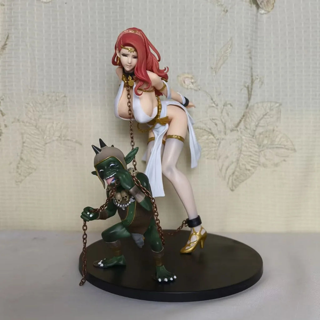 Goblin Captive Beautiful Queen Anime Girl Figure Collectible Statue Desktop Decoration Gift for Fans