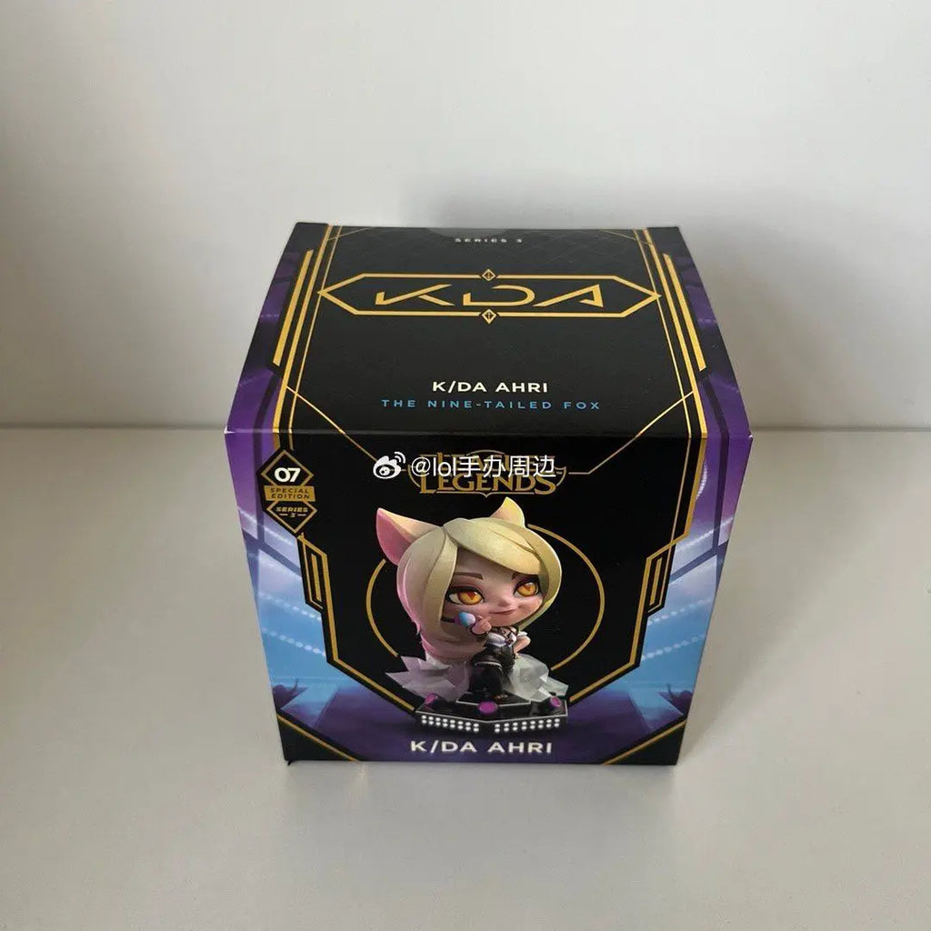 New League Of Legends Lol K/Da Ahri Figure Kd Ahri Figure Game Peripheral Ornament Toy Birthday Gift Stock Garage Kit Kda  Ali