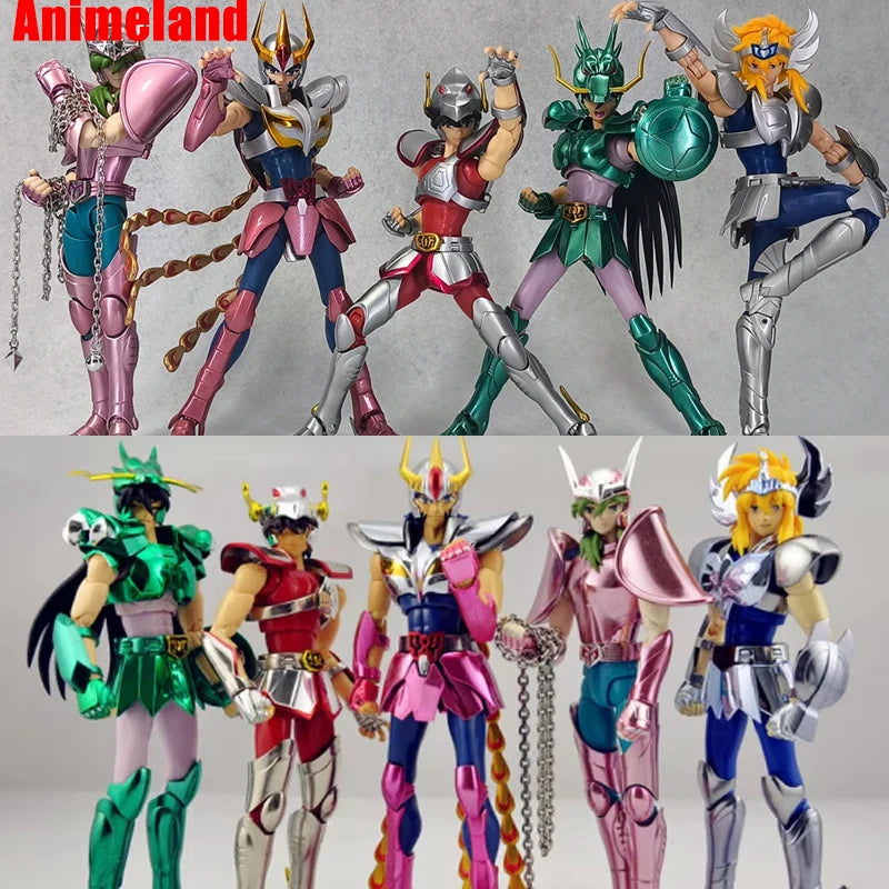 Great Toys GT Saint Seiya Myth Cloth EX Pegasus Dragon Shiryu Hyoga Cygnus Andromeda Shun Phoenix Ikki V1 Knights of the Zodiac