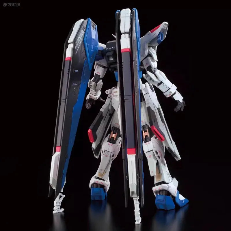 Bandai Original RG BASE LIMITED ZGMF-X10A FREEDOM GUNDAM Ver.GCP Action Anime Figures Toys Kids Gift Assembly Model Ornaments