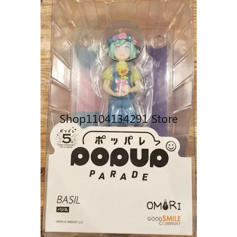 Original GSC POP UP PARADE OMORI Anime Figure Basil Action Figure Toys for Boys Girls Kids Children Birthday Gifts