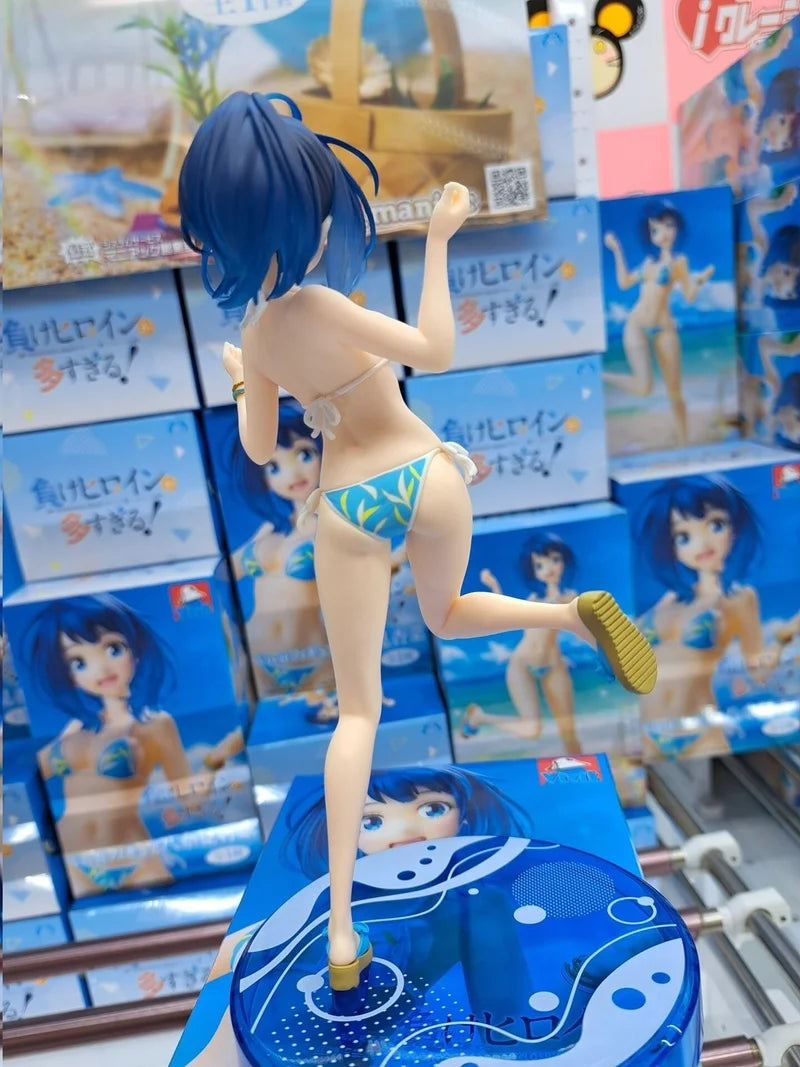 System Service VIVIT Makeine: Too Many Losing Heroines! Yanami Anna ~Swimming Suit Ver.~ PVC Anime Action Figures Model Toy