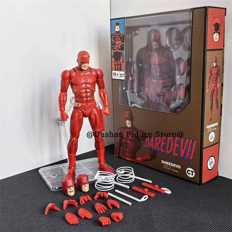 CT Toys Daredevil Action Figure Mafex 223 Matt Murdock Superhero Figures 16cm PVC Movable Collectible Doll Maf Comic Model Toy