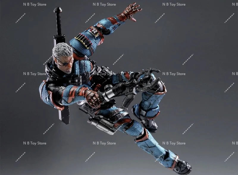 LPZZ ROUNO CUEURE DC002 1/12 Deathstroke Arkham Knight Finished Module Movable Batman Collectible Model Action Anime Figure Toy